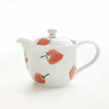 有田烧一珍水果系列草莓茶壶