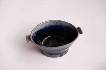 Bowl Blue - Japanese artist Kei Kawachi 河内啓