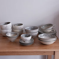 Japanese Mishima Pattern Tableware Collection