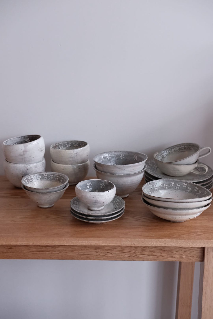 Japanese Mishima Pattern Tableware Collection