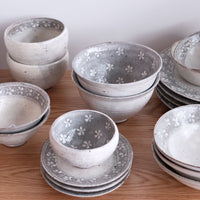 Japanese Mishima Pattern Tableware Collection