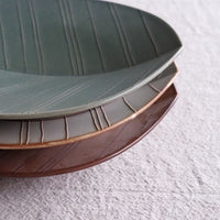 日本设计师小松诚叶皿Hazara系列陶瓷系列 - 深皿 大