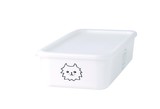 日本制猫猫冷冻冷藏储存饭盒