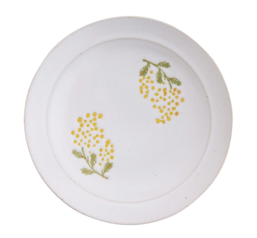 Mimosa Waltz Round Plate