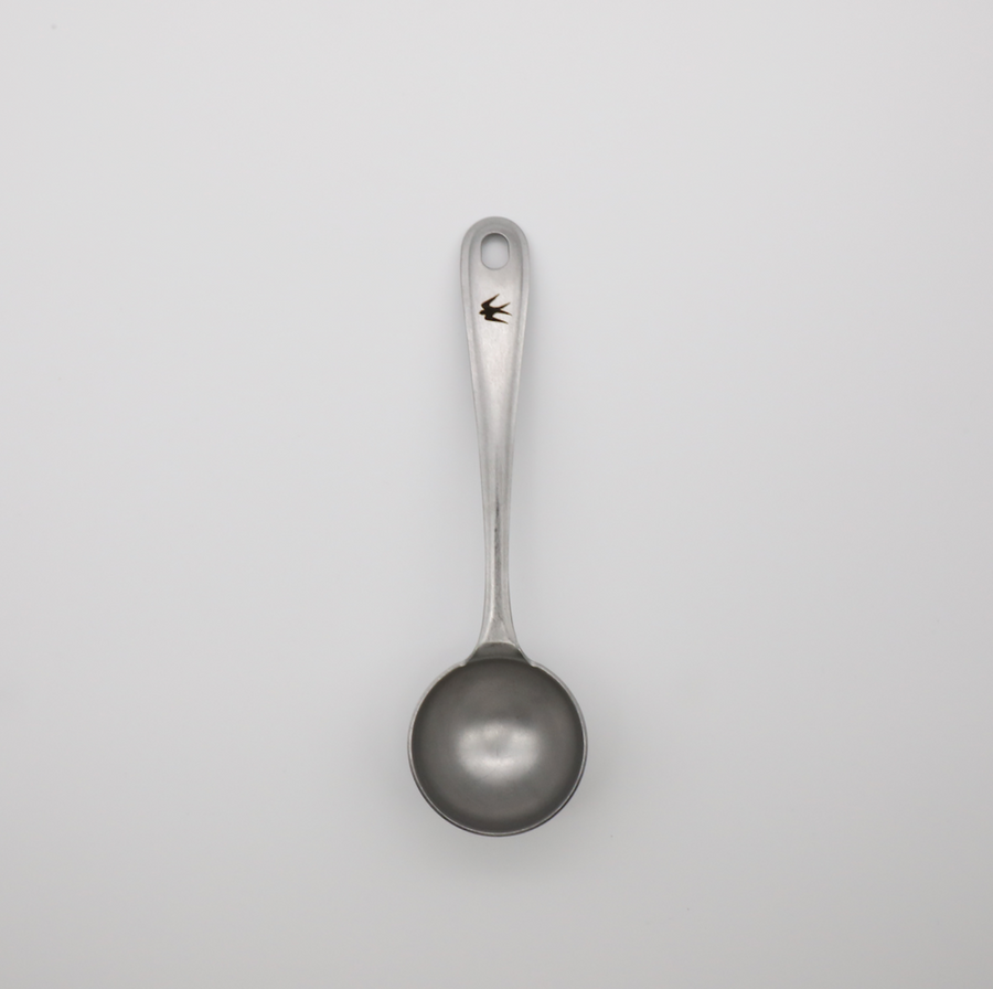 TSUBAME Canister with Hook & Spoon - Sliver