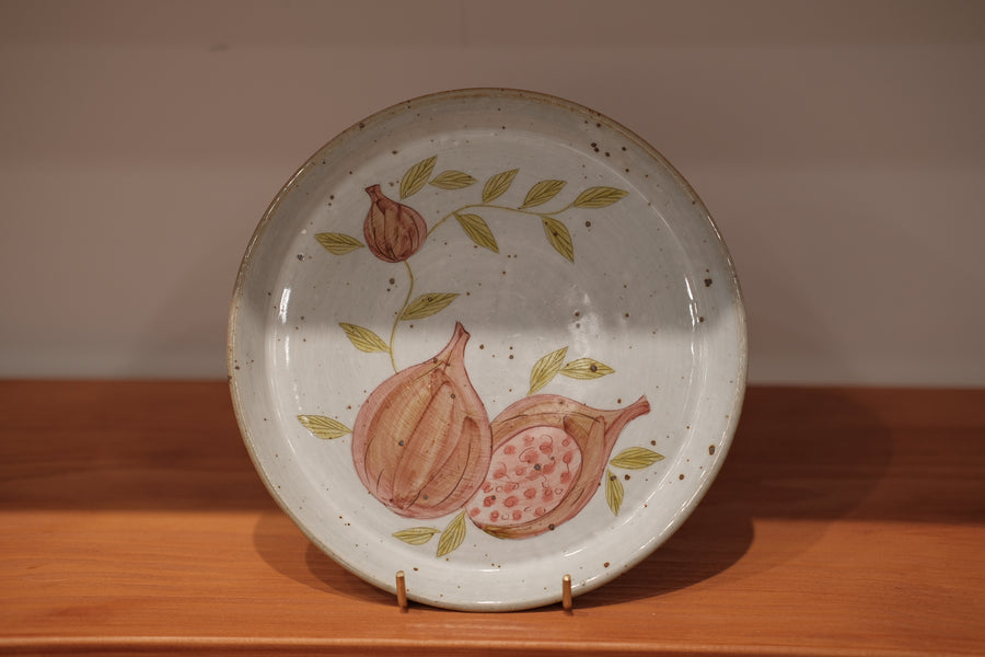 Cool Banana Hand Craft Plate - Fig