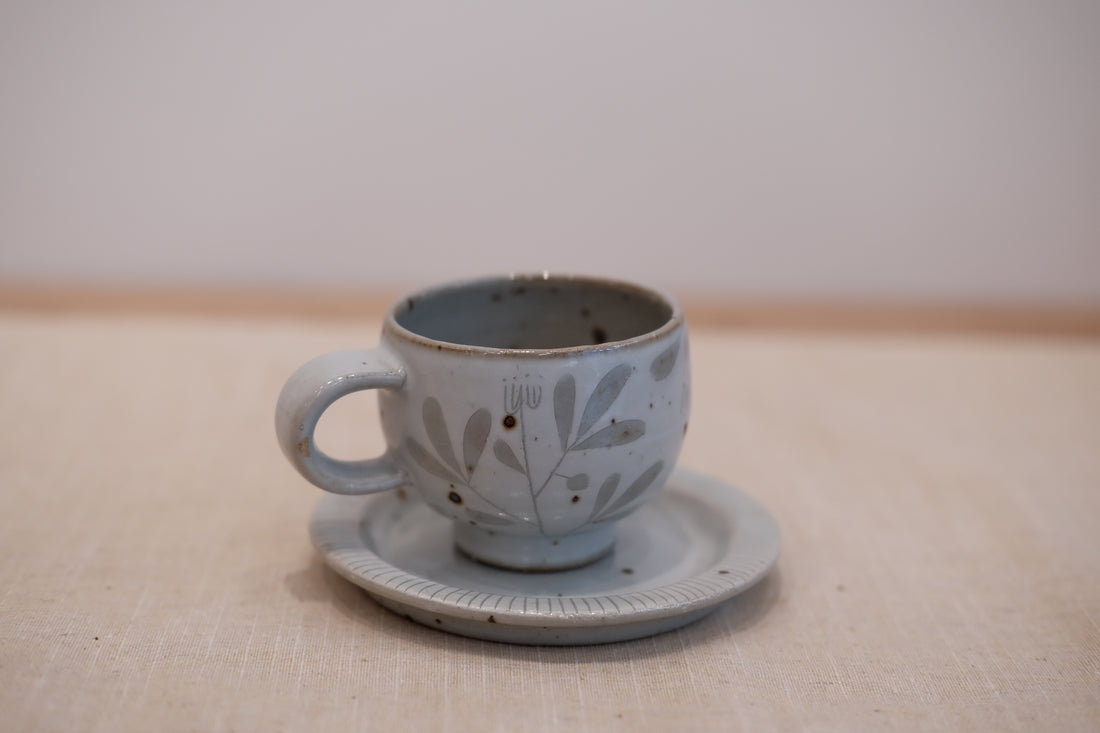 Cool Banana Espresso Cup with Saucer