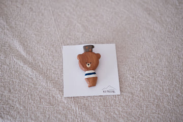 Baby bear brooch - By Japanese artist Kinone