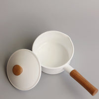 日本野田珐琅搪瓷小奶锅