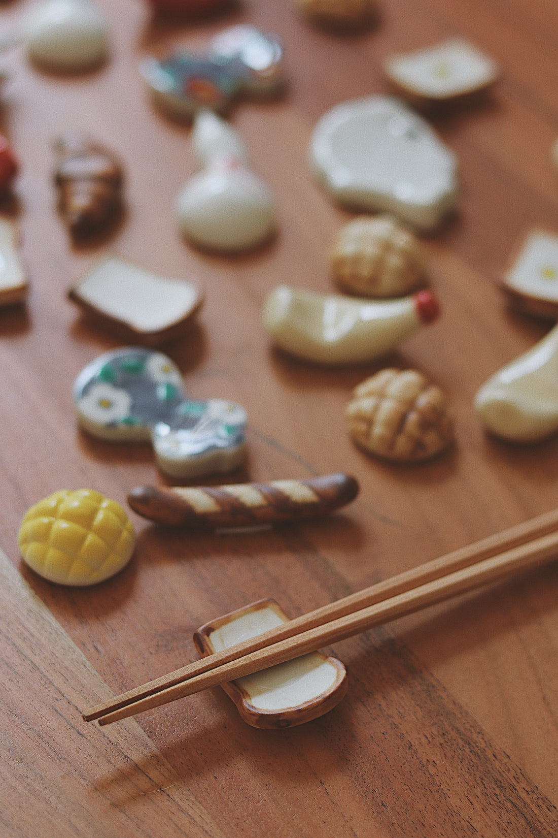 美浓烧陶瓷筷架