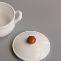 Japan Noda Horo Pochika White Pot