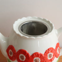 DECOLE三色堇海葵系列茶壶马克杯