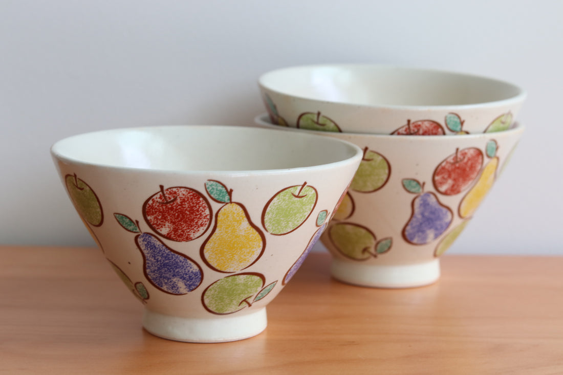 Spring Collection - Fruit Pattern Bowl