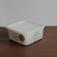 Freezer Food Containers with Lid - Cat