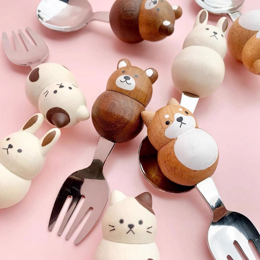 Plumpy Cutie Kids Cutlery Set