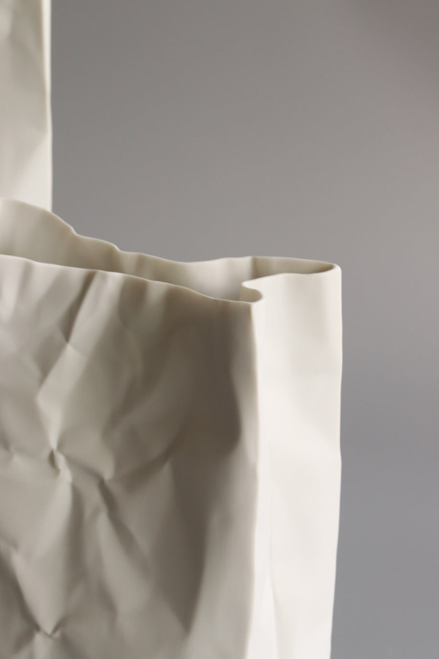 Ceramic Japan Crinkle Bag Vase