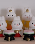 Japanese Girls' Doll Festival Hina Dolls - Bunny