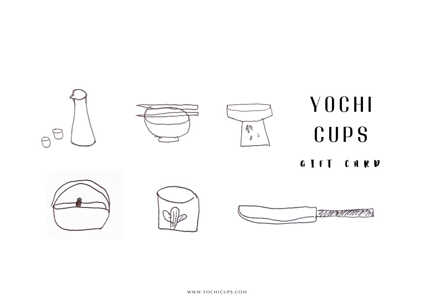 Yochi Cups Gift Card