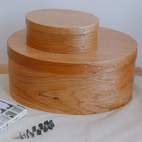 Traditional Shaker Boxes - Cherry Wood