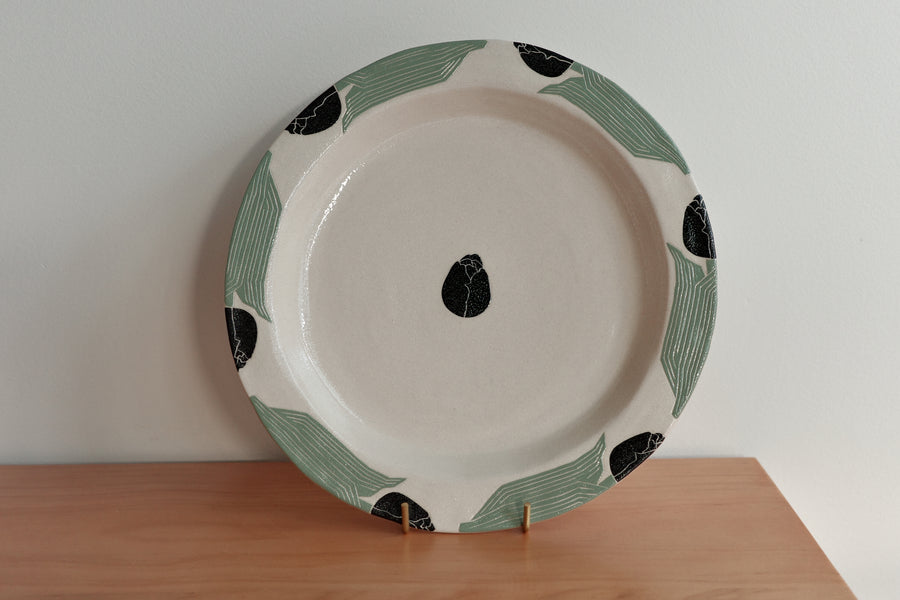 BAIYA Handmade Round Plate - Large