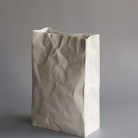 Ceramic Japan Crinkle Bag Vase