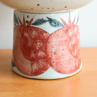 Cool Banana手作陶瓷系列高台碗 - 石榴