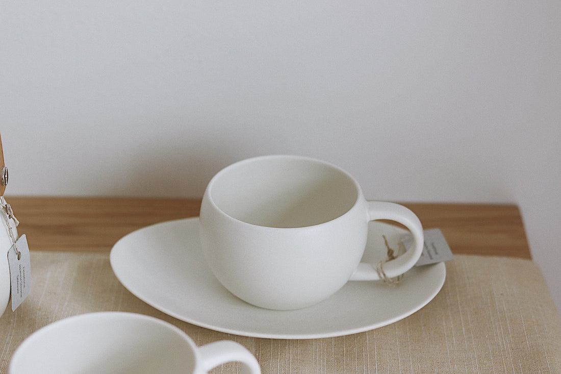 SALIU Coffee/Tea Cup and Saucer