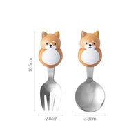 Plumpy Cutie Kids Cutlery Set