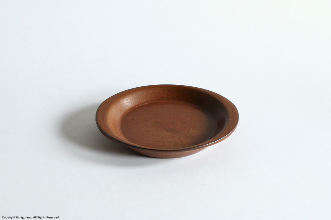Ceramic Japan Duetto系列盘子 - 棕色