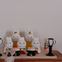 Japanese Girls' Doll Festival Hina Dolls - Bunny