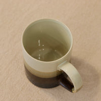 Japanese Layer Painted Pottery Mug Small