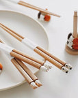 Plumpy Natural Wood Chopsticks