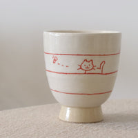 Playful Cat Tea Collection - Teapot & Mug & Cups Seto Ware