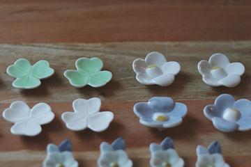 陶瓷花朵系列筷架