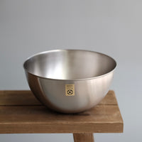 Sori Yanagi Stainless Steel Large Bowl -23cm