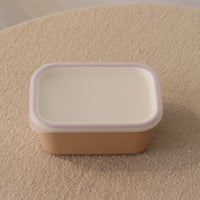 日本制马卡龙色系树脂餐盒收纳盒