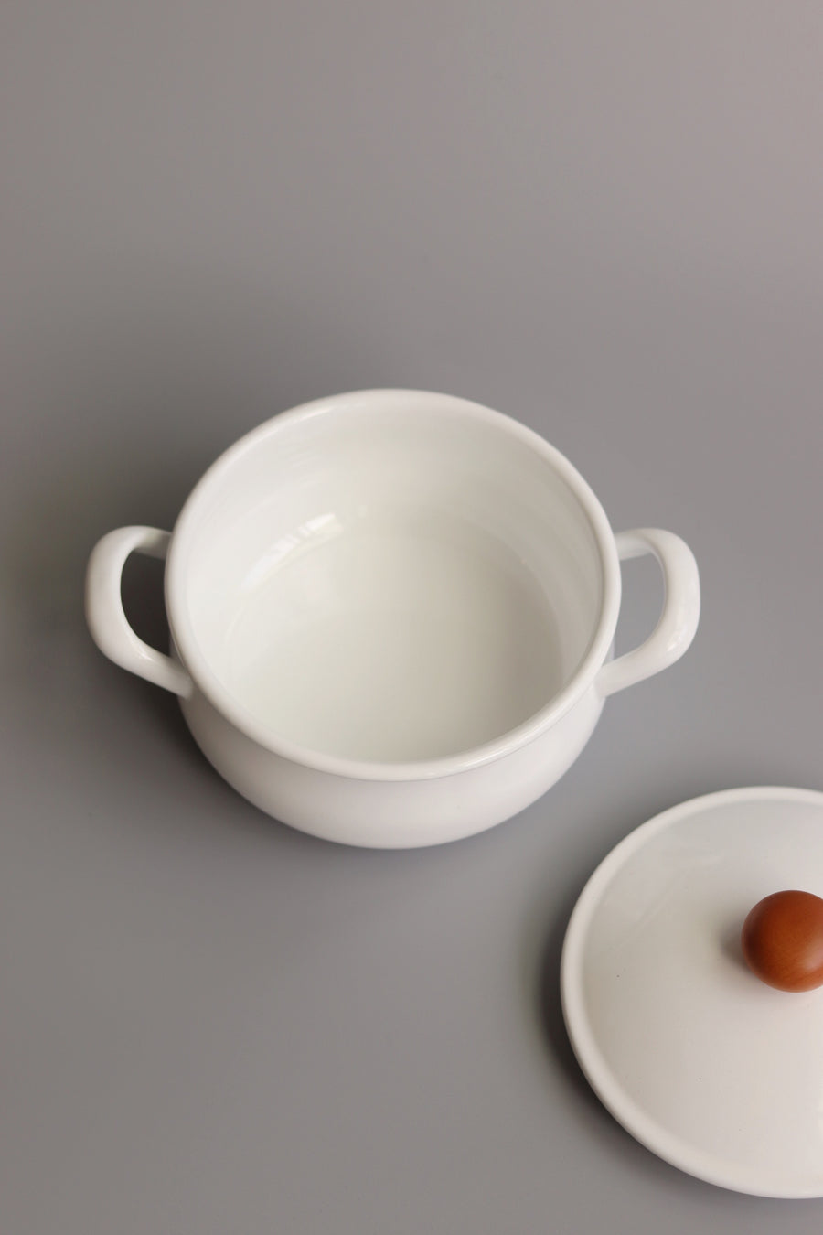 Japan Noda Horo Pochika White Pot