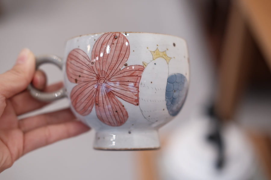 Cool Banana Round Coffee Mug - Bird