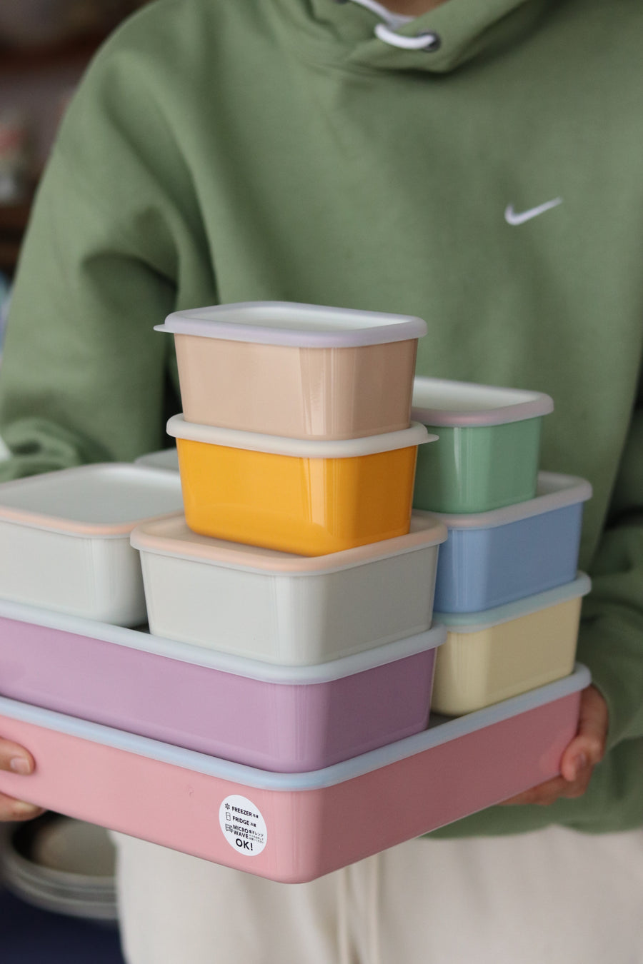 Freezer Food Containers with Lid